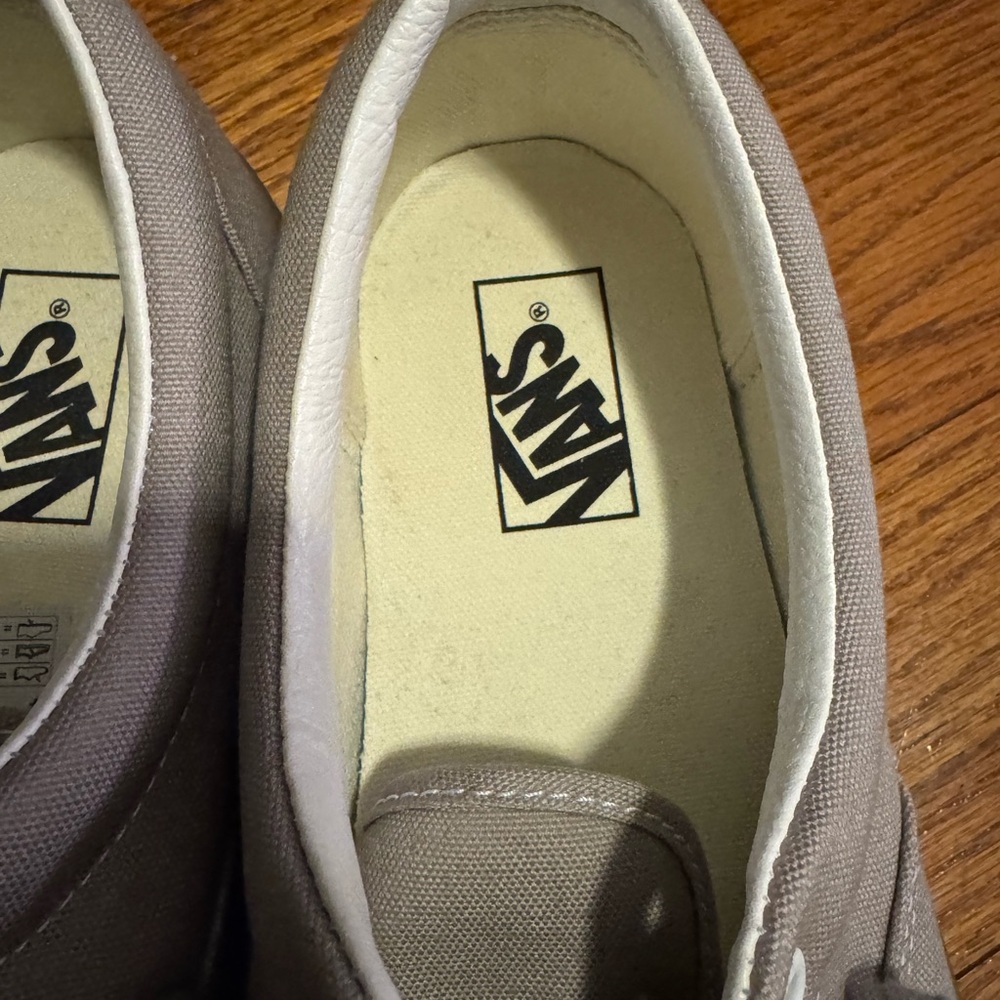 Vans Men's Taupe Canvas Sneakers Size 11.5 - Picture 10 of 10